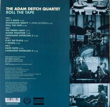 2LP The Adam Deitch Quartet: Roll The Tape 498273