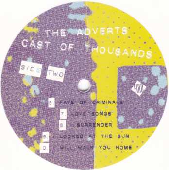 LP The Adverts: Cast Of Thousands LTD | CLR 80289