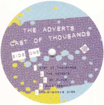 LP The Adverts: Cast Of Thousands LTD | CLR 80289