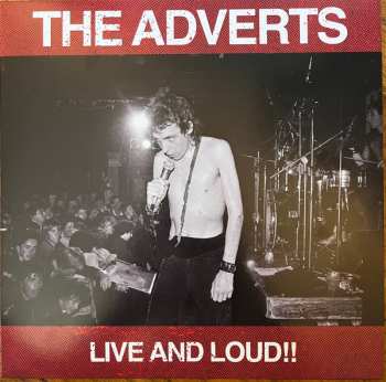 LP The Adverts: Live And Loud!! LTD 636297