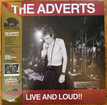 LP The Adverts: Live And Loud!! LTD 636297