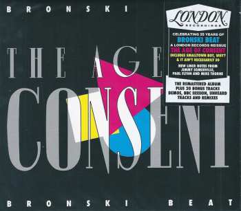 2CD Bronski Beat: The Age Of Consent  DIGI 1369