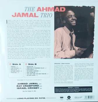 LP Ahmad Jamal Trio: The Ahmad Jamal Trio LTD 566328