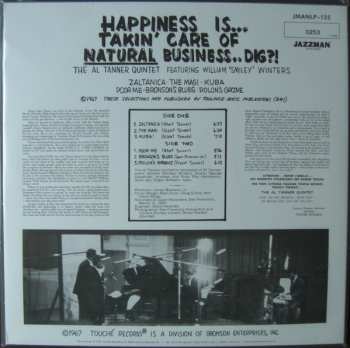 LP The Al Tanner Quintet: Happiness Is... Takin' Care Of Natural Business... Dig?! LTD | NUM 468421