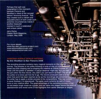 CD The Alan Parsons Project: Ammonia Avenue 146748