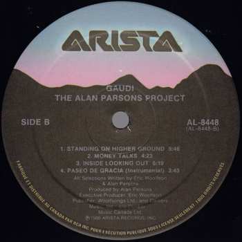 LP The Alan Parsons Project: Gaudi 656281