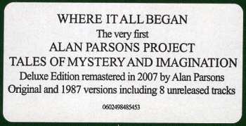 2CD The Alan Parsons Project: Tales Of Mystery And Imagination • Edgar Allan Poe DLX | DIGI 408353