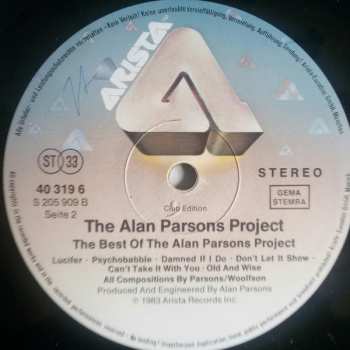 LP The Alan Parsons Project: The Best Of The Alan Parsons Project 652749