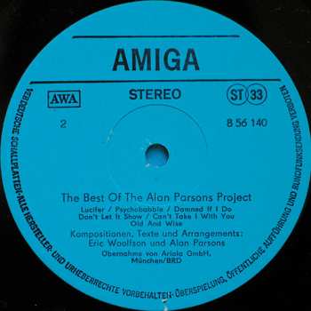 LP The Alan Parsons Project: The Best Of The Alan Parsons Project 652775