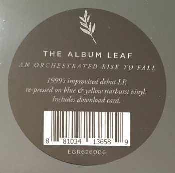 LP The Album Leaf: An Orchestrated Rise To Fall CLR | LTD 622373