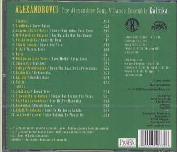 CD The Alexandrov Red Army Ensemble: The Alexandrov Song And Dance Ensemle Kalinka The Famous Folk Songs 18859