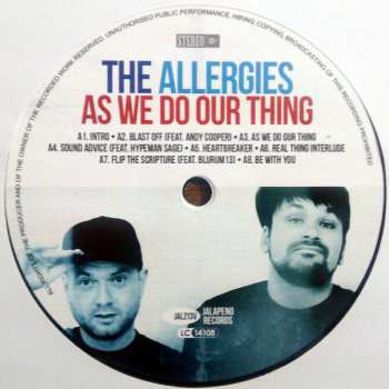 LP The Allergies: As We Do Our Thing LTD 346444