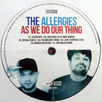 LP The Allergies: As We Do Our Thing LTD 346444