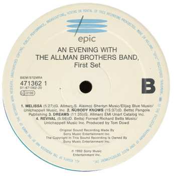 LP The Allman Brothers Band: An Evening With The Allman Brothers Band - First Set 571697