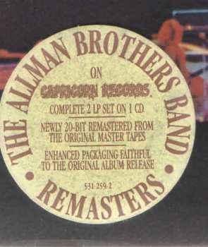 CD The Allman Brothers Band: Beginnings 3963