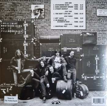 LP The Allman Brothers Band: The Allman Brothers Band At Fillmore East CLR 616977