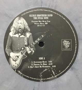 2LP The Allman Brothers Band: The Final Note (Painters Mill Music Fair Owings Mills, MD 10-17-71) LTD | NUM | CLR 398618