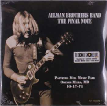 2LP The Allman Brothers Band: The Final Note (Painters Mill Music Fair Owings Mills, MD 10-17-71) LTD | NUM | CLR 398618