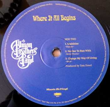 2LP The Allman Brothers Band: Where It All Begins 40157