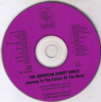 CD The Amboy Dukes: Journey To The Center Of The Mind 583042