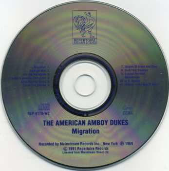 CD The Amboy Dukes: Migration 644160