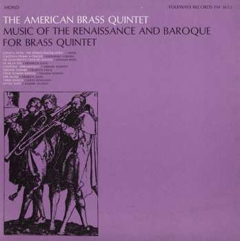 Album American Brass Quintet: Music Of The Renaissance And Baroque For Brass Quintet