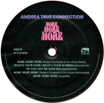 LP Andrea True Connection: More More More CLR | LTD 613002