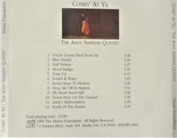 CD Andy Simpkins Quintet: Comin’ At Ya 504687