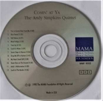 CD Andy Simpkins Quintet: Comin’ At Ya 504687