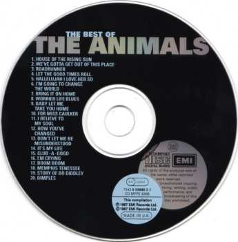 CD The Animals: The Best Of 642290