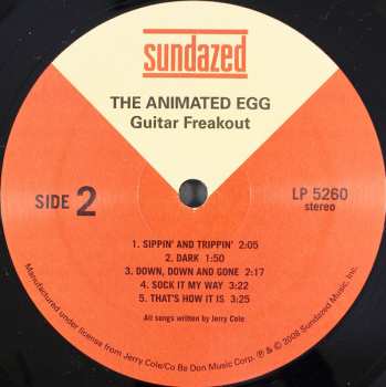 2LP The Animated Egg: Guitar Freakout 327614