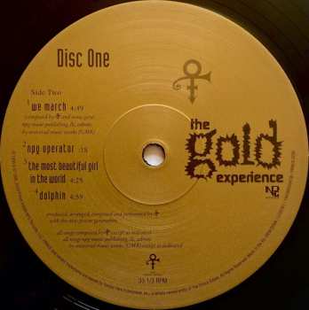 2LP The Artist (Formerly Known As Prince): The Gold Experience 550960