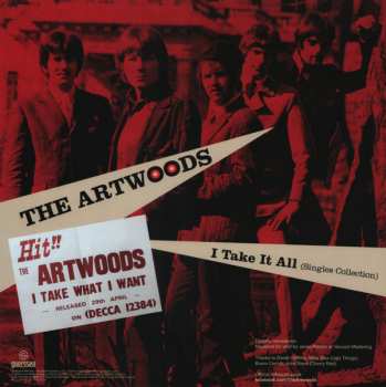 2LP The Artwoods: I Take It All (Singles Collection) 567361