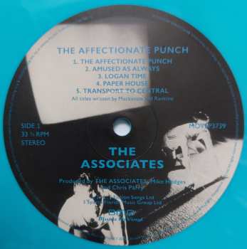 LP The Associates: The Affectionate Punch CLR | LTD | NUM 646728