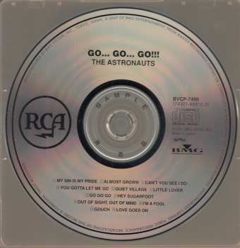 CD The Astronauts: Go...Go...Go!! 615021