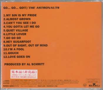 CD The Astronauts: Go...Go...Go!! 615021