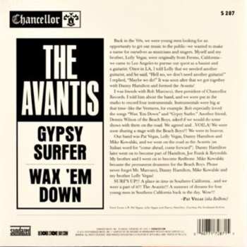 SP The Avantis: Gypsy Surfer / Wax 'Em Down CLR 652394