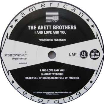 2LP The Avett Brothers: I And Love And You 545177