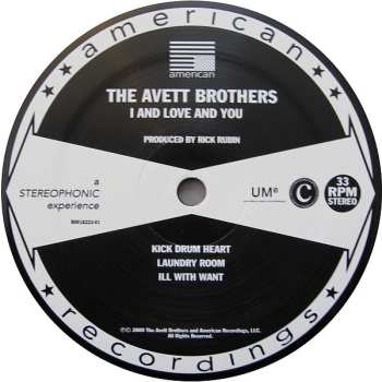 2LP The Avett Brothers: I And Love And You 545177