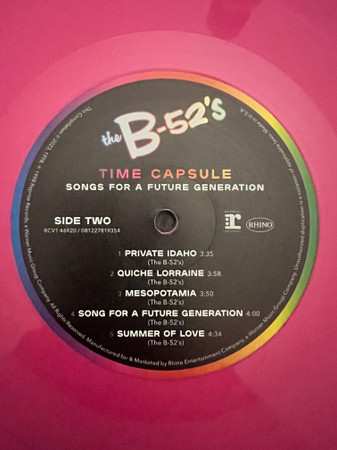 2LP The B-52's: Time Capsule: Songs For A Future Generation CLR | LTD 565757