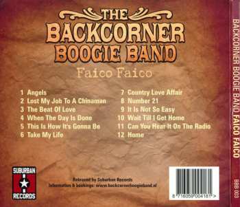 CD The Backcorner Boogie Band: Faico Faico 181113