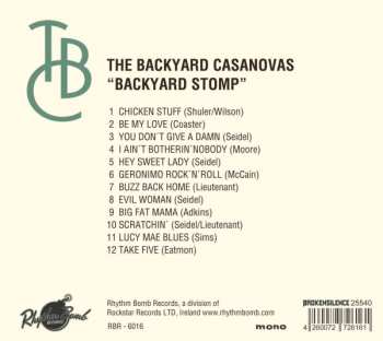 CD The Backyard Casanovas: Backyard Stomp 582559