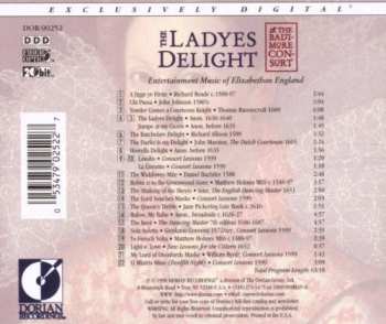 CD The Baltimore Consort: The Ladyes Delight 472866