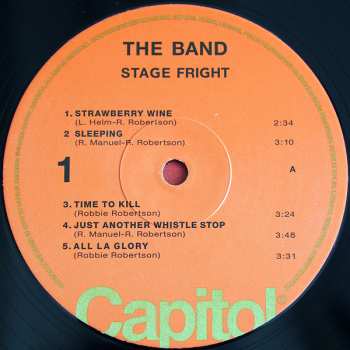 LP The Band: Stage Fright 592294