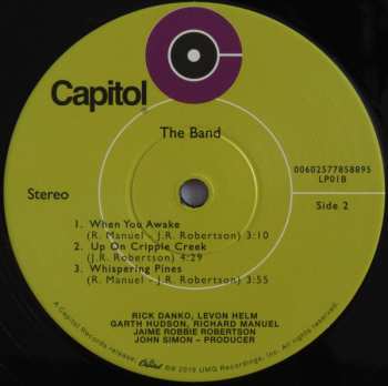 2LP The Band: The Band 425172