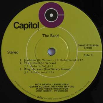 2LP The Band: The Band 425172