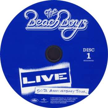 2CD The Beach Boys: Live - The 50th Anniversary Tour 565484