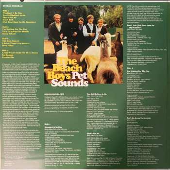 2LP The Beach Boys: Pet Sounds 585917