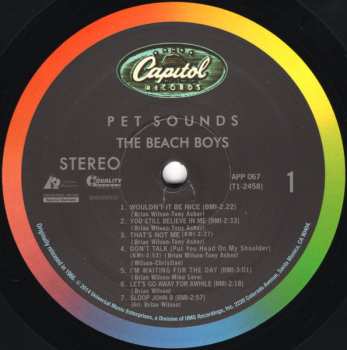 LP The Beach Boys: Pet Sounds LTD 605301