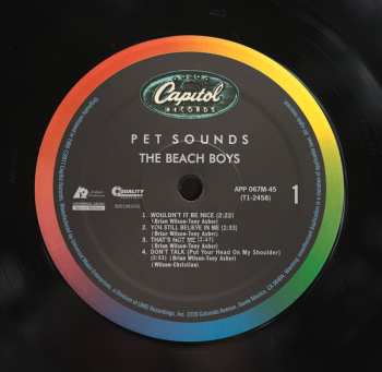 2LP The Beach Boys: Pet Sounds LTD 637129